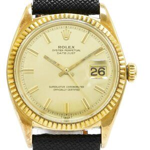 Rolex Datejust 36 in 14K Yellow Gold Ref 601